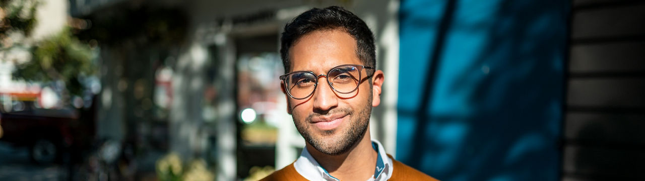 Portrait of young businessman